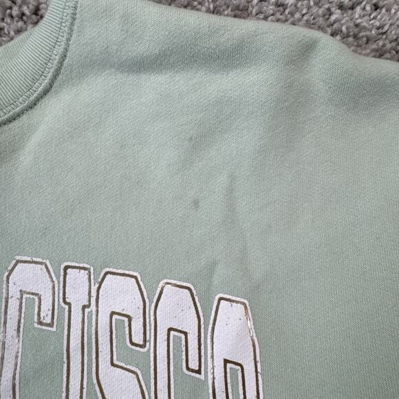 Mint San Francisco Sports Club Sweatshirt Abercrombie & Fitch Size youth 15/16 - Picture 8 of 11